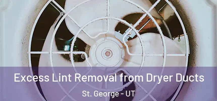  Excess Lint Removal from Dryer Ducts St. George - UT